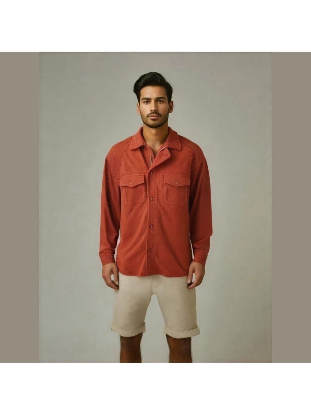 Tommy Bahama Vintage Red Orange Men’s Corduroy Jacket